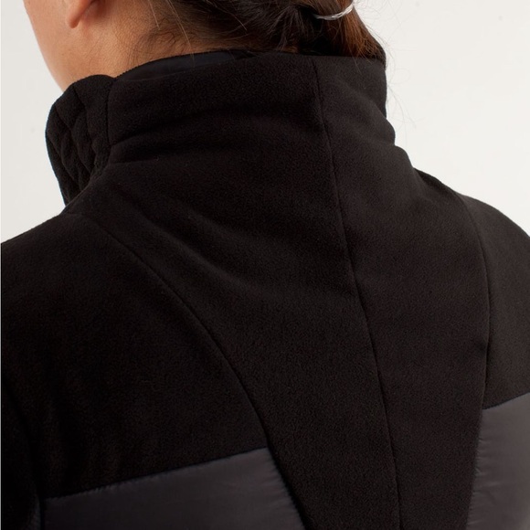 LULULEMON Black St Moritz Jacket. Size: 8 - Picture 5 of 9
